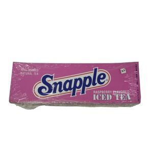 Snapple Raspberry Iced Tea Vending Machine Flavor Strips 6 3/4 x 2 1/4 New 25